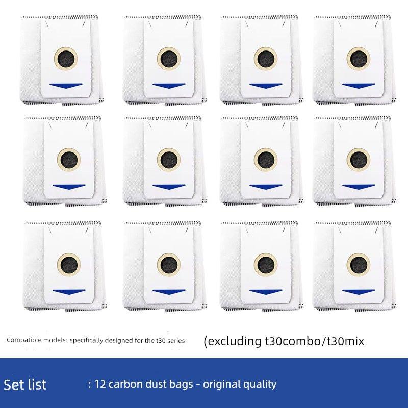 Suitable for Ecovacs Vacuum Cleaner Dust Bags X11/X8/T80/T50/X9/T30/X1/X12 Accessories Garbage Bags