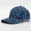 Cappellino da Baseball Unisex Moda Europea Americana Stampa Leopardo Visiera Curva Cappello da Papà Snapback Regolabile Per Uomo e Donna