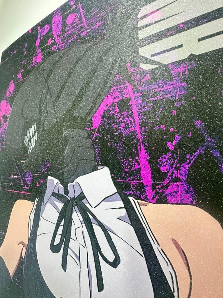 [USED] Taiwan Exclusive Bomb Chainsaw Man Bonus A3 Poster