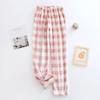 Couple Flannel Pajama Pants Fleece Lined Thick Warm Plaid Loungewear Men Women