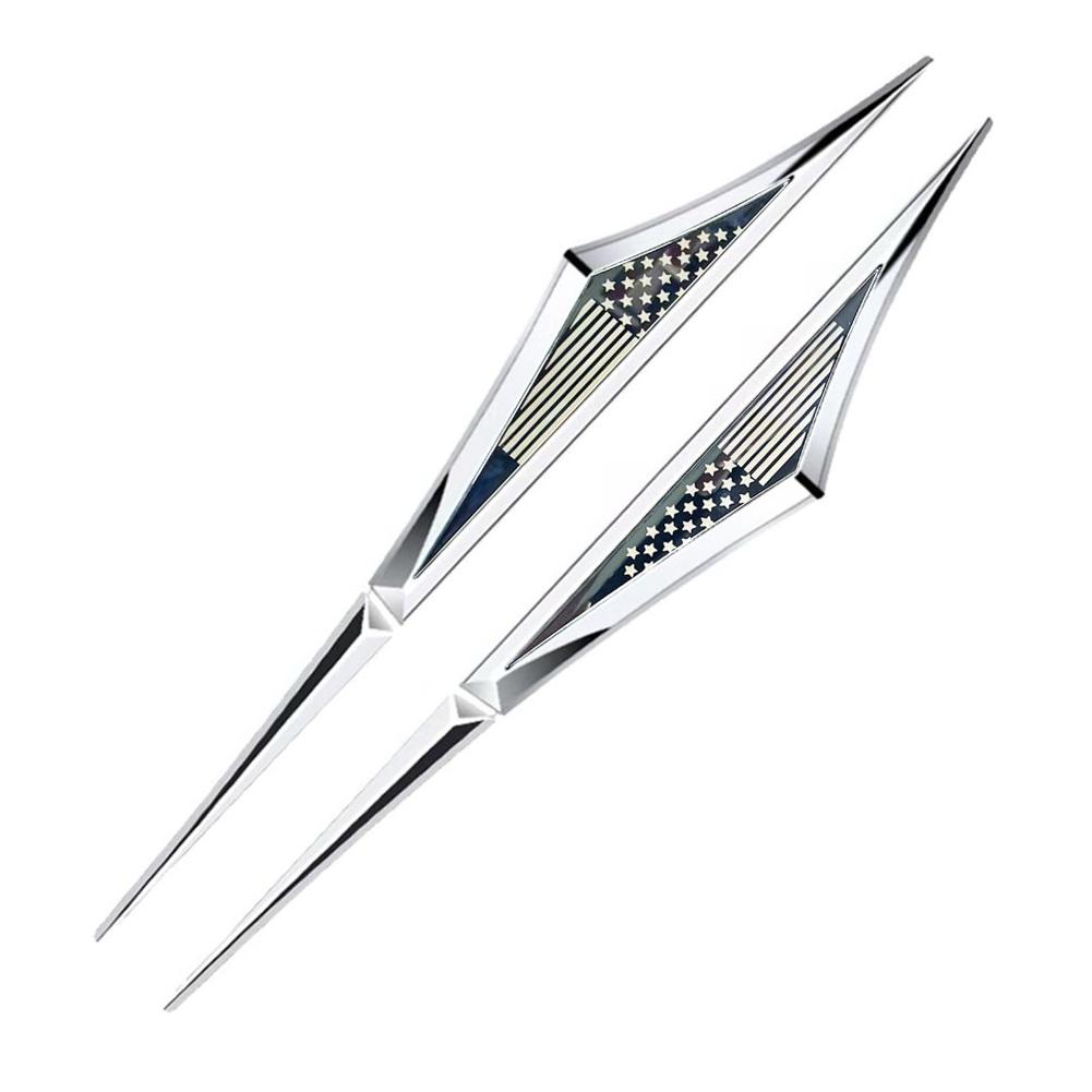 Διακοσμητικά Πλαϊνά Αυτοκόλλητα 3D Έμβλημα Φτερού Αυτοκόλλητα Σήματος Φτερού