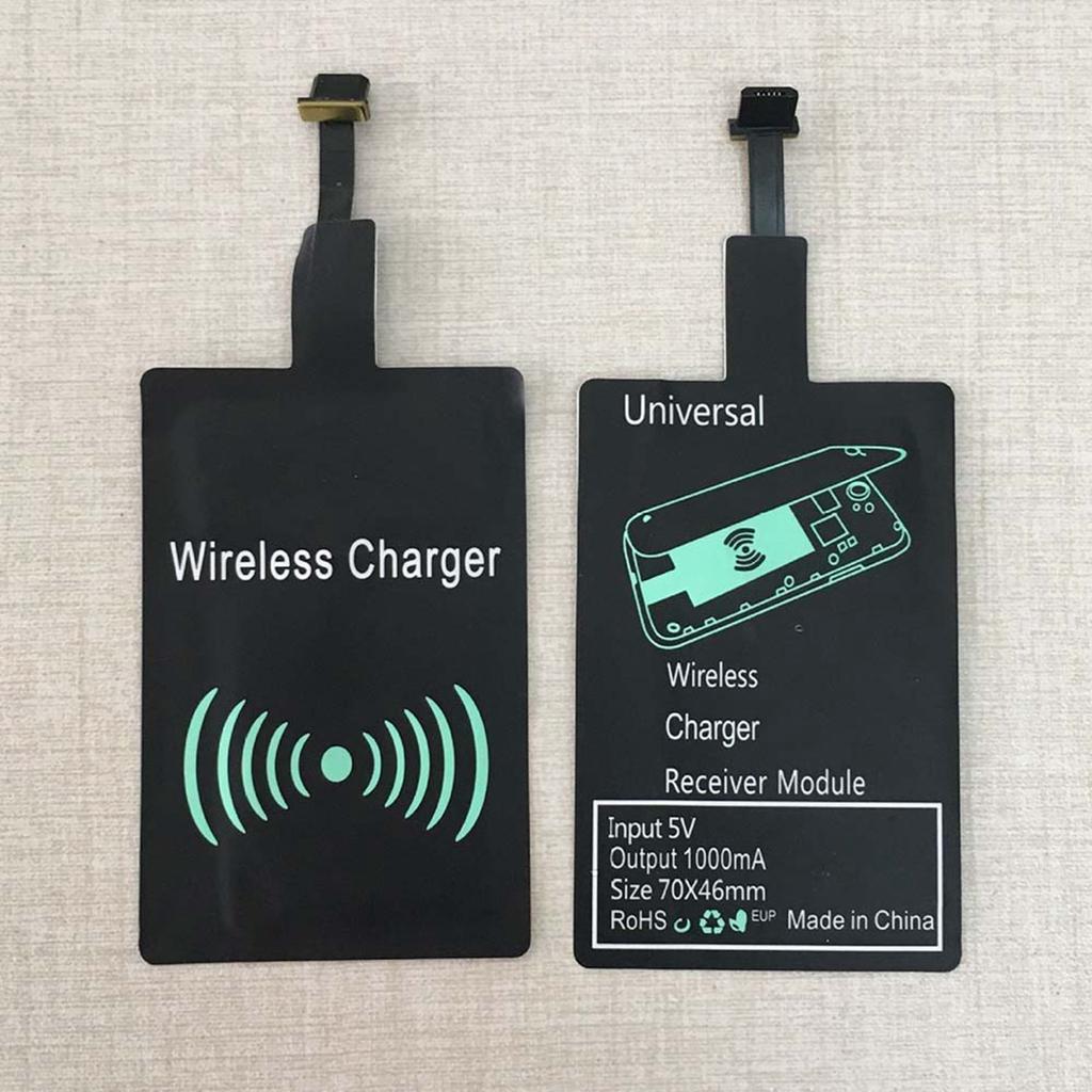 DC5V Mobile Phone Wireless Charging Receiver Type C Wireless Charger Receiver for IPhone6 Plus