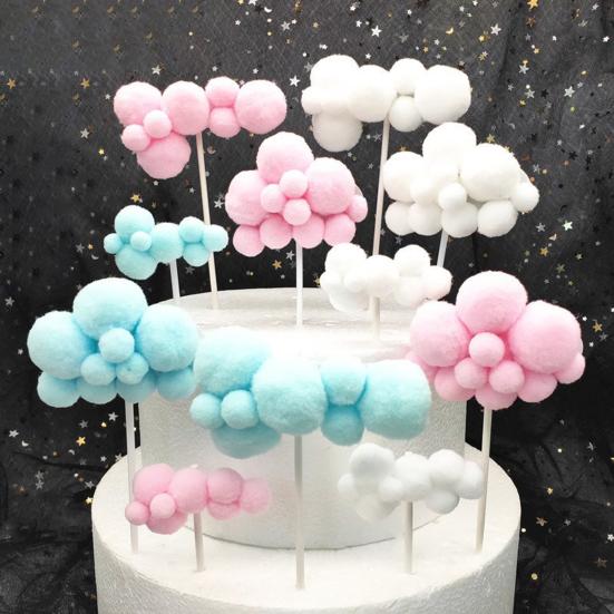 Cake Topper Non-stick Clouds Style Durable Party Birthday Cake Topper for Halloween