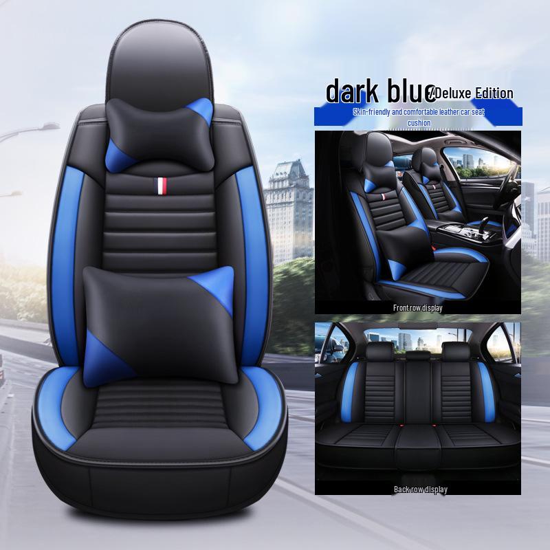 Universal Four Seasons Full Wrap Car Seat Cushion – Fashionable Cartoon Design