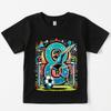 Kids Boys Girls 8th Birthday Football Print Cotton T Shirt Casual Summer Tee for Children Teen Age 8 Year Old Top