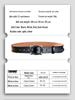 Luxury Retro Palace Style Women's Leather Belt with Butterfly Embossed Carved Buckle