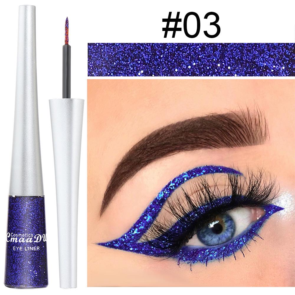 Foreign Trade Exclusive: CmaaDu 16-Color Glitter Eyeliner