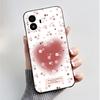 Husă de telefon imprimată pentru TCL K70 SE (T453D) Huse Capă Silicon Moale Negru Carcasă Flori Drăguțe Desene Animate Carcasă Coque