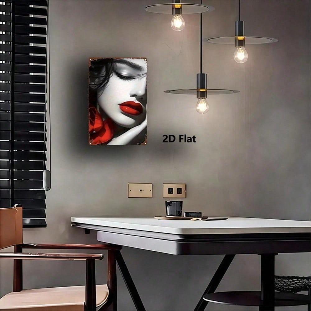 Retro Metal Paintings, Furniture, Living Room Decoration 20x30cm