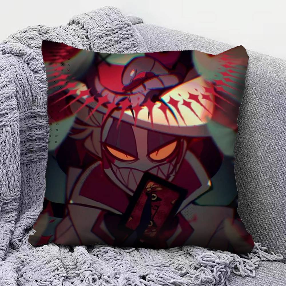 Hazbin HHotel Lucifer MMagne Pillow Covers Home Sofa Cushion Covers and Aecorative Custom