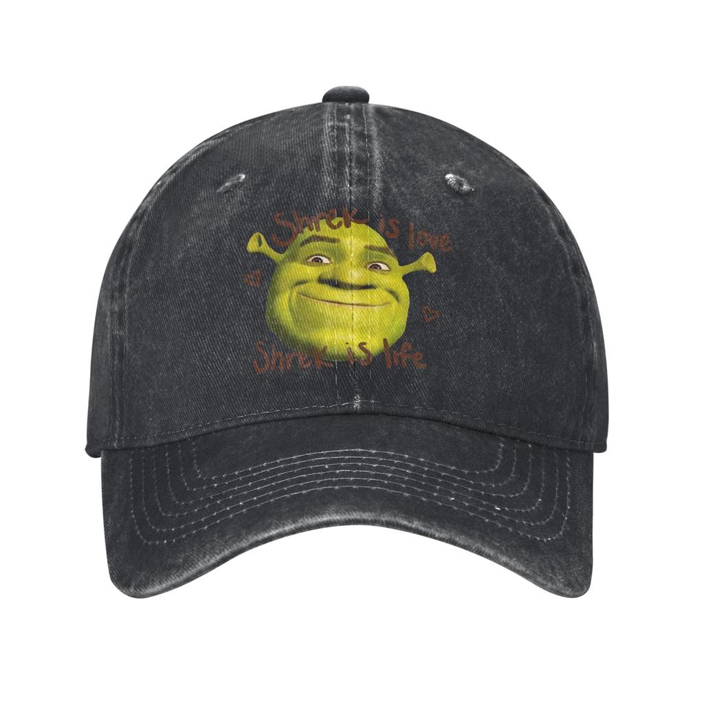 Shrekes Is Love Shrek Is Life Accessories Baseball Cap Men Women Fashion  Hats Cap Adjustable Trucker Hat