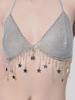 European & American Diamond Tassel Halter Neck Body Chain