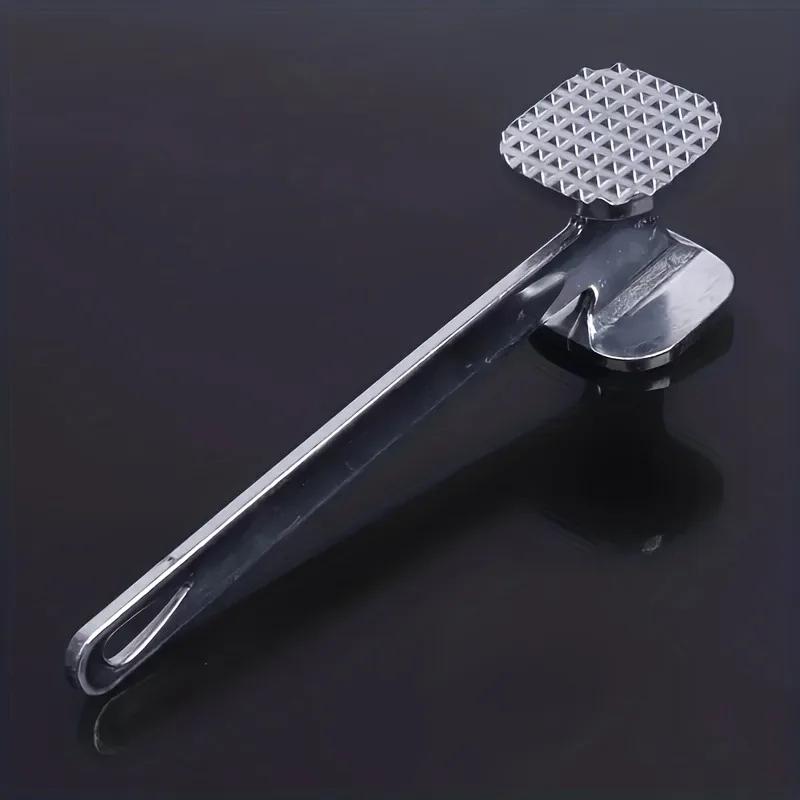 1PC Double-Sided Meat Tenderizer - Aluminum Alloy Steak Hammer for Christmas Kitchen & Restaurant
