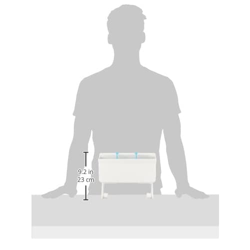 Nitoms Lap Pocket, Adhesive, Removable, Kitchen Paper Towel Storage, White, M2760