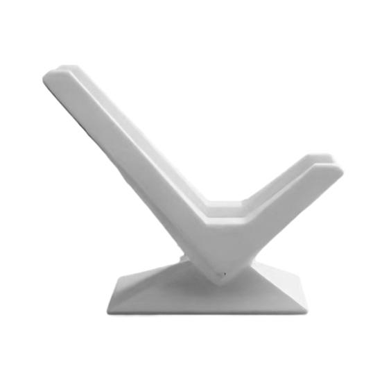 3D Printed Business Holder Card Display Rack Business Card Inclined Design Card белый