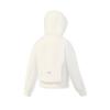 Fila Fitness Minimalist Classic Sports Training Casual Comfortable Versatile Hooded Jacket Women Jackets Cotton-Candy-White A11W611502FIV