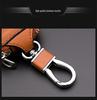 Men's Large Capacity Cowhide Key Case and Waist Pouch