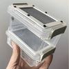 Chovný box na moučné červy Systém farmy na moučné červy s odpadní miskou Prodyšný kontejner na chov moučných červů pro malý hmyzí chov Krmení kuřat