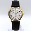 [USED] SEIKO DOLCE Quartz White x Gold Roman Wristwatch Strap