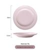 Shangqi Cream Style Ceramic Dinner Plate
