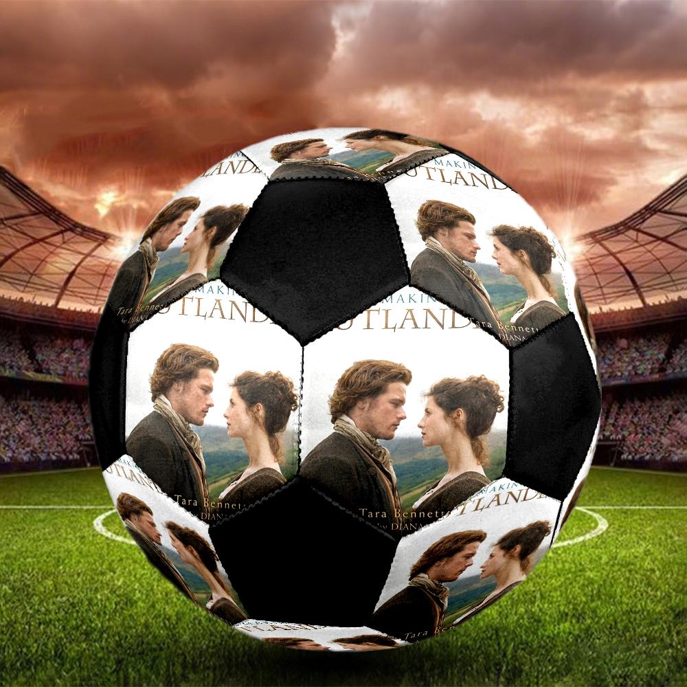 Vibrant Outlander Indoor Soccer Ball Colorful Machine Stitched PVC Size 5 Team Training Competition Ready Durable High-Bounce Cool Sports Gift