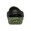 Crocs Breathable Round Toe Thick Sole Clogs Unisex Footwear Camouflage-Green 206230-9CX