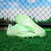 Li Ning Shadow 4 Mid MG Football Shoes Unisex Football Shoes White Green YSFW0312