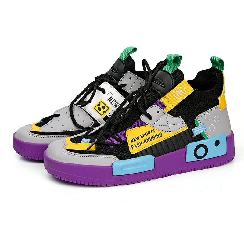 

2024 Мужская спортивная обувь, повседневная обувь класса люкс, дышащая обувь для соревнований, модные мужские сетчатые кроссовки для бега, размер 39-45 44