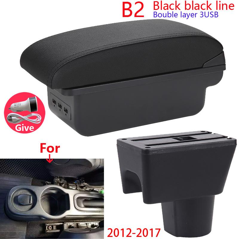 For Renault Duster Armrest For Nissan Terrano 3 Renault Duster Oroc Car Armrest Box 2012-2018 Storage Box Parts Car Accessories