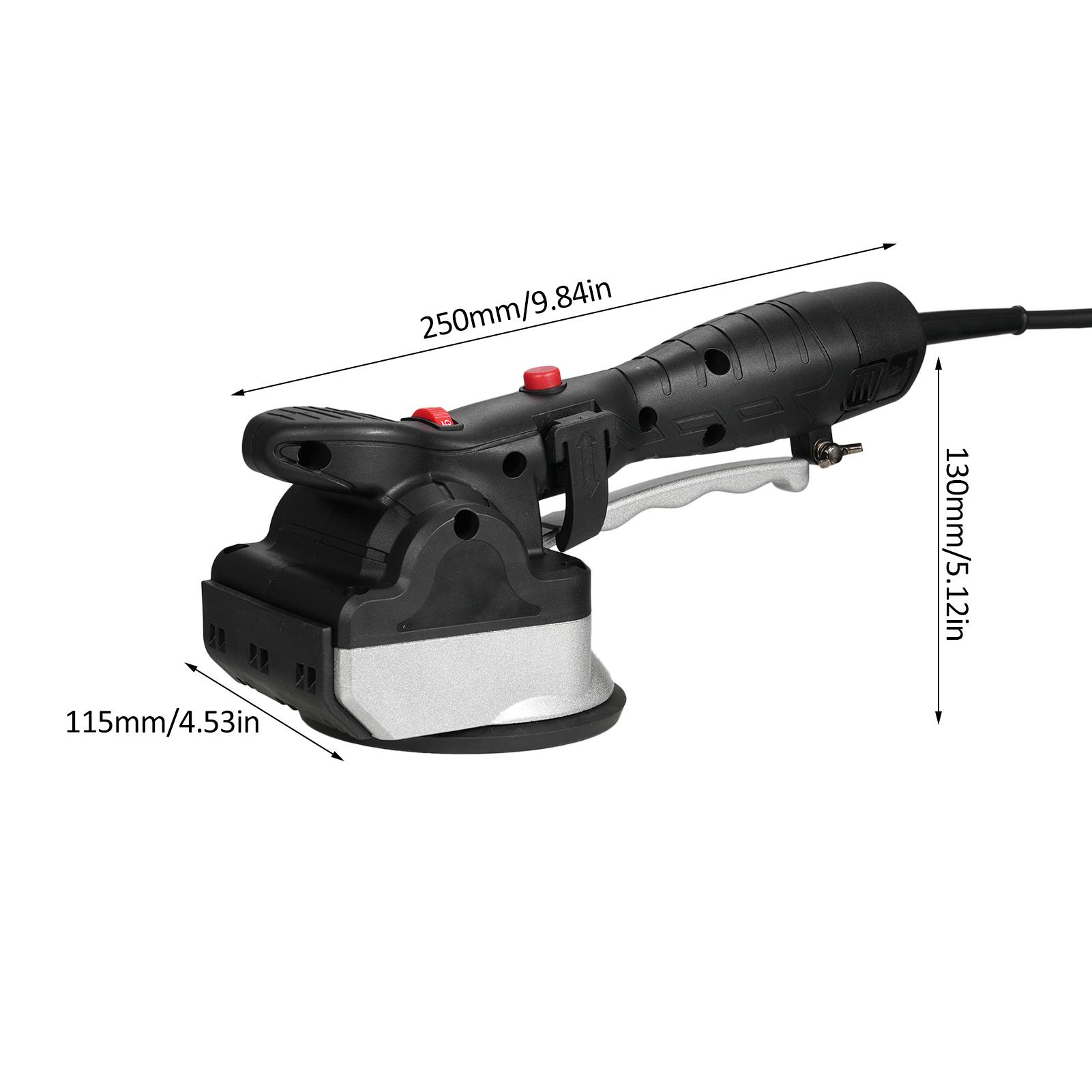 

Ручна машина для вирівнювання плитки вібрацією 12 В акумулятор 16000 об/хв інструмент вібратор для плитки з 6 US Plug