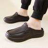 2024 New Men Slippers Fashion Mules Shoes Soft EVA Sand Beach Slipper Large Size Slides Shoes Solid Color Outdoor Casual Sandals
