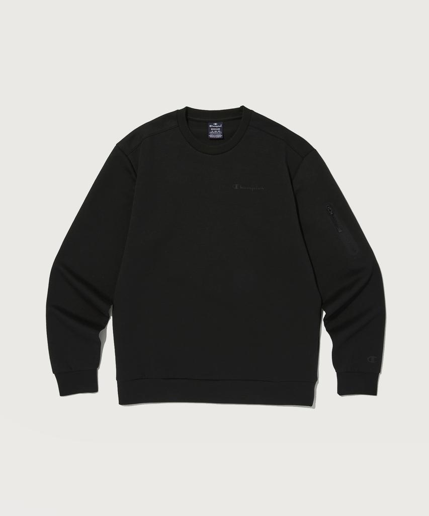 CHAMPION Stretch Interlock Sweatshirt Black