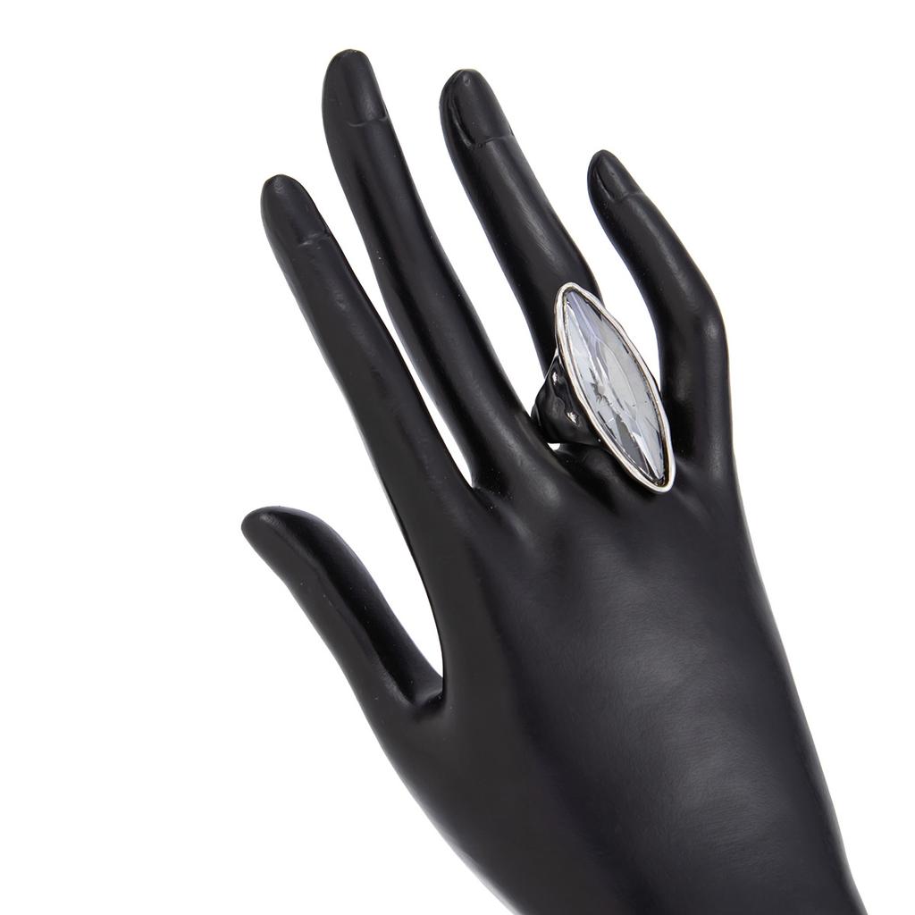 Exaggeration Heart Shape Crystal Rings Set for Women Lips Square Zircon Charm Open Rings Adjustable Fashion Designer Luxury Jewelry