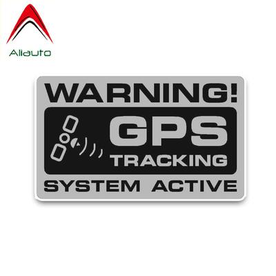 Aliauto Cover Scratch Car Sticker Noticeable Warning GPS Tracking System Active Sunscreen Waterproof Decals