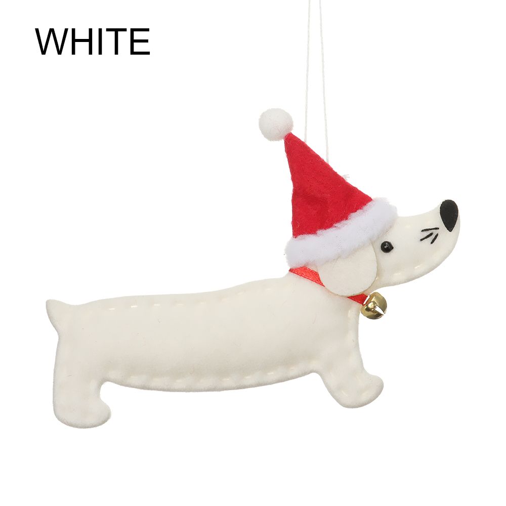 Gift Party Supplies Hang Decorations Ornaments Xmas Pendant Dachshund Dog Christmas Tree Accessories