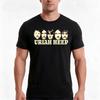 Uriah Heep Klassisches T-Shirt Sommer Lässig Baumwolle T-Shirt Oversized Streetwear Tops Vintage Grafikdruck Locker Geschnitten Kurze Ärmel
