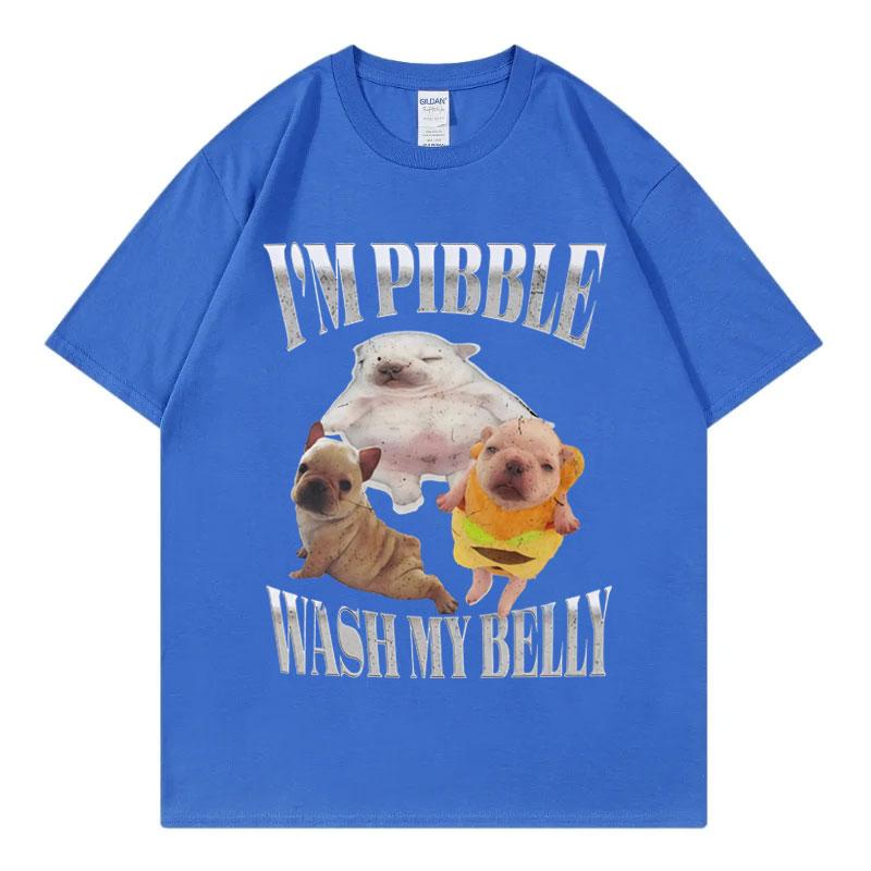 Baby French Bulldog Funny Dog Meme Graphic T Shirts Fashion Vintage Short Sleeve Tshirts Men Women Casual Loose Cotton Tshirt