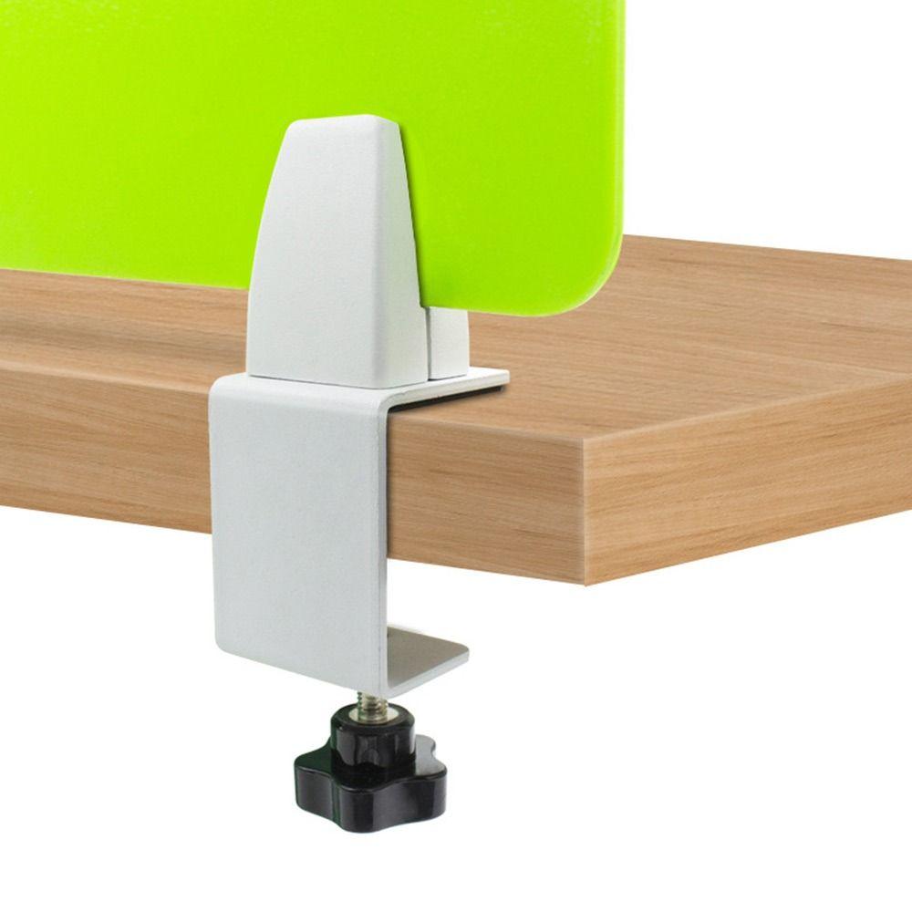 Multifunctional Office Desk Baffle Clip Black White Silver Privacy Screen Clip  Home Office