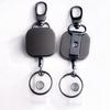 Retractable Lock Heavy-Duty Keychain with Smooth Retractable Reel Mechanism Adjustable Wire Rope Length Belt Clip