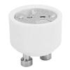 4 Stück Langlebiger Keramik GU10 zu MR16 Adapter Sockel Hitzebeständiger Überstehender Sockel Konverter Lichtsockel Lampenfassung Schienenbeleuchtung