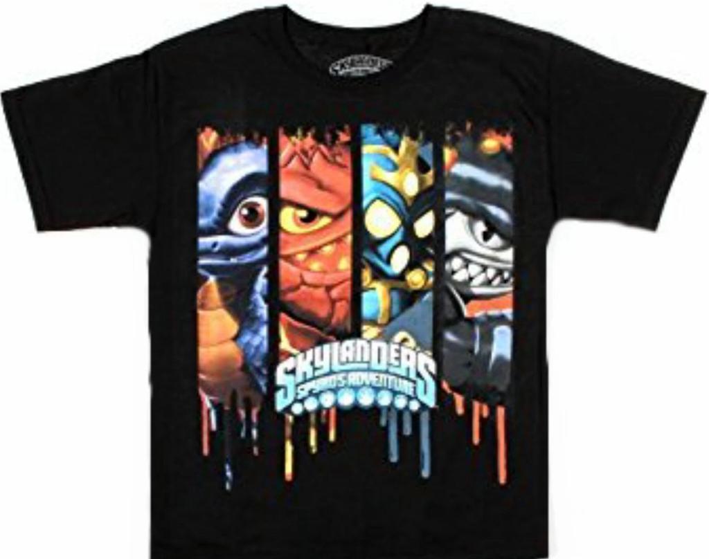 Skylanders Spyro's Adventure T-Shirt M 10 12 L 14 16 XL 18-20 XXL Childs New