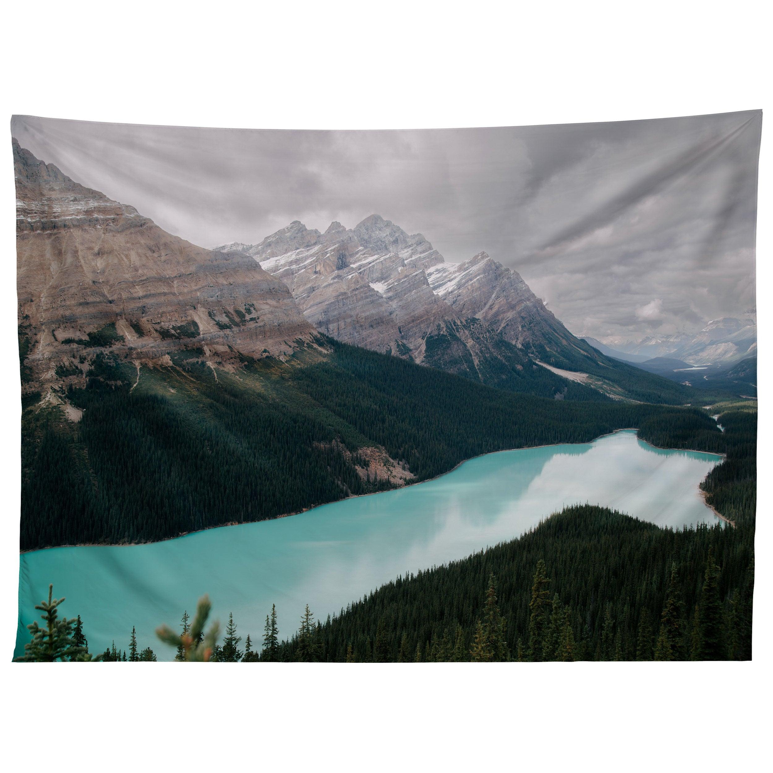 PEYTO LAKE BANFF tapestry 75x100 чёрный