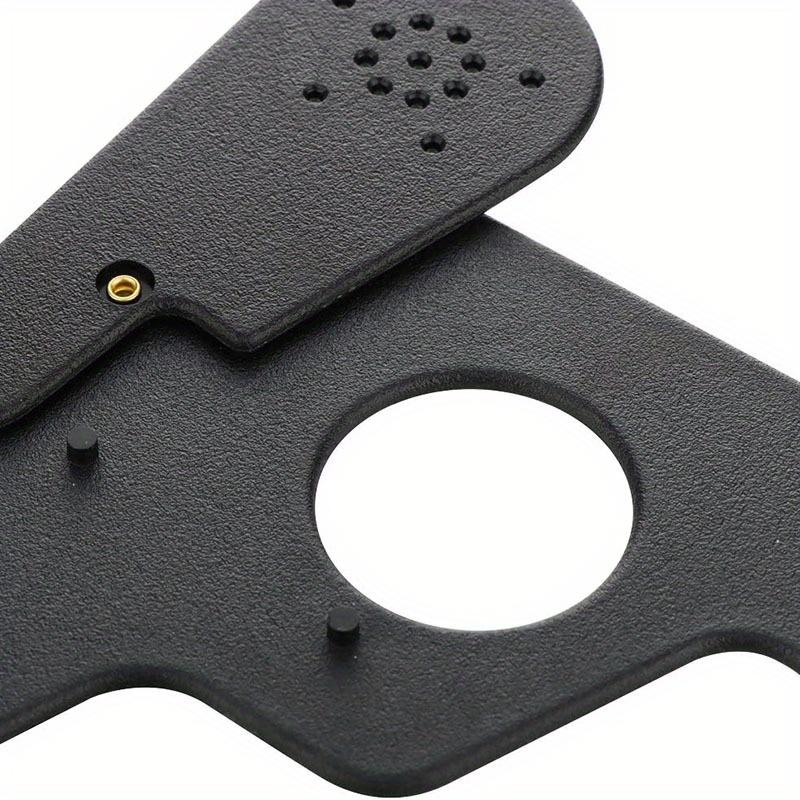 2 Pack Ophthalmic Eye Occluder for Ophthalmologists, Optometrists and Orthoptists Eye Exam Tool (Black)