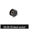 European Style Class A Welding Machine Plug & Socket with Thickened Brass DKJ10-25/35-50 Male-Female Coupler