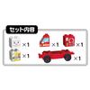 Bandai Blocklabo Connecting and Expanding Vehicle Block Series Anpanman and Fire Truck Set