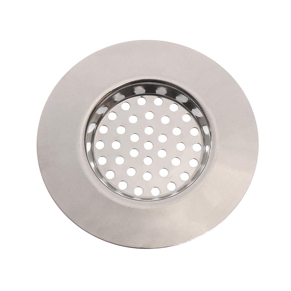 2PCS Strainer Bath Basin Drain Hair Clean Up Mesh Trap Filter Kitchen Sink with Large Wide Rim Catcher Cover Cap Plug Wholesale