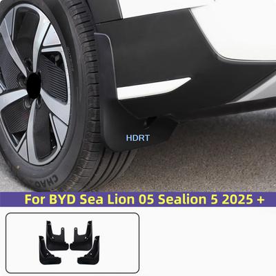 For BYD Sea Lion 05 Sealion 5 2025 + Car Style Accessories Mud Flap Fender Anti Splash Guard Front And Rear Wheel Mudguard Cover