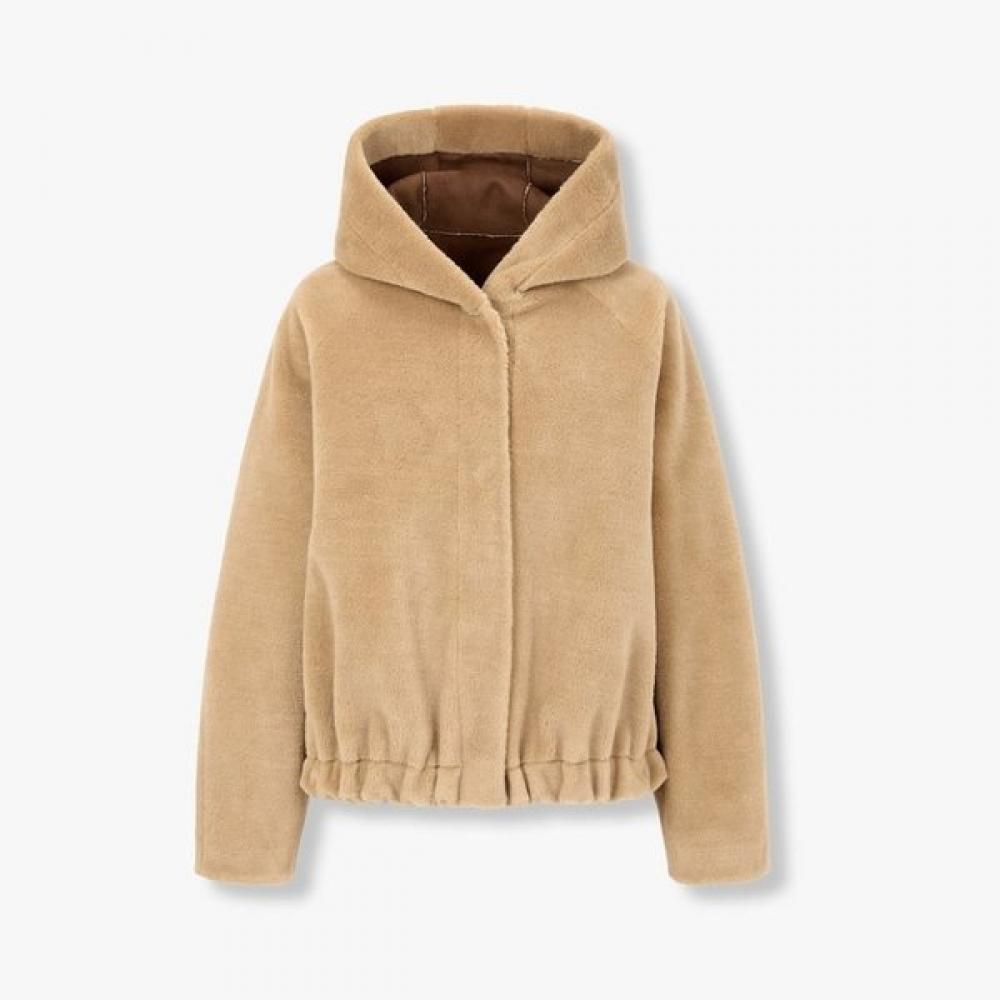 Studio Tomboy Synthetic Suede Reversible Hoodie Jumper 9105461120ct blacks/OS