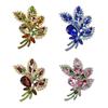 Crystal Glass Brooch, Stylish and Elegant, with Rhinestones, High-end Brooch with A Touch of Sophistication