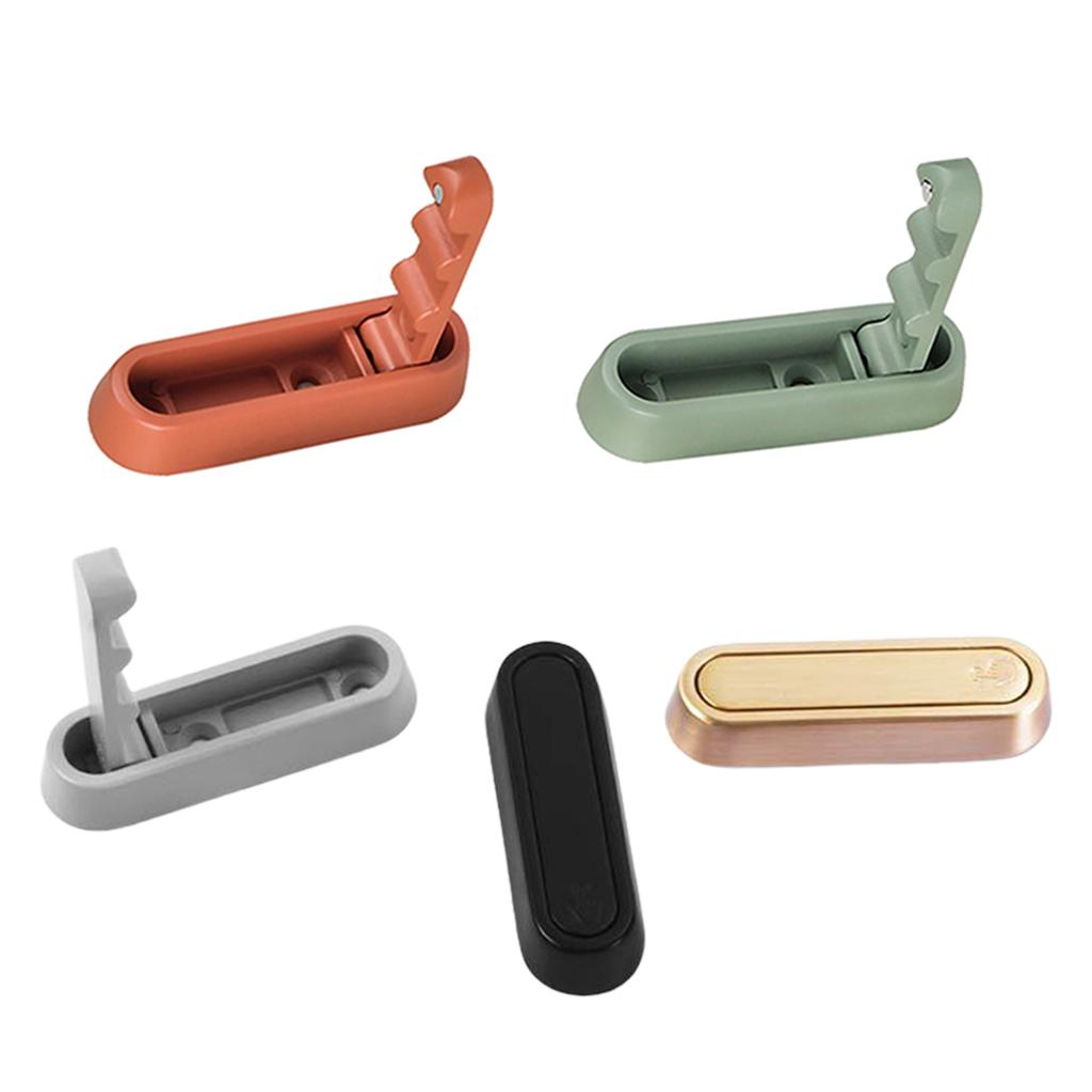 4Pcs Retractable Wall Hooks for Bathroom & Closet Space Saving Folding Hooks Functional & Stylish Hook for Keys & Hats
